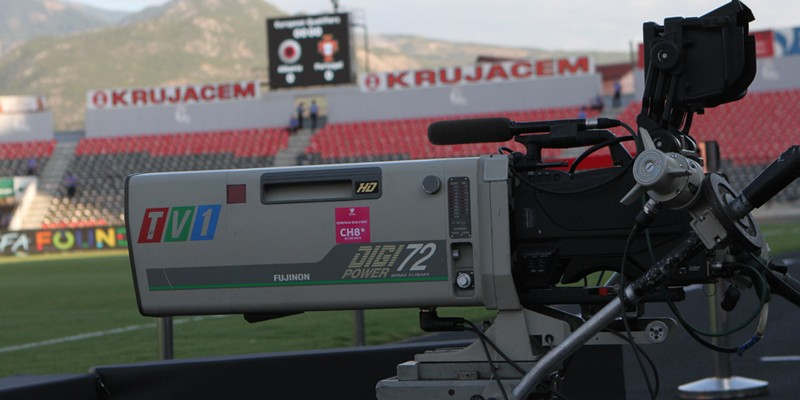 Immagine di una telecamera televisiva ad alto frame rate 